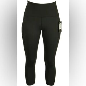 Women’s Tommy Copper Black Lower Back Support Capri Size 3XL NIP